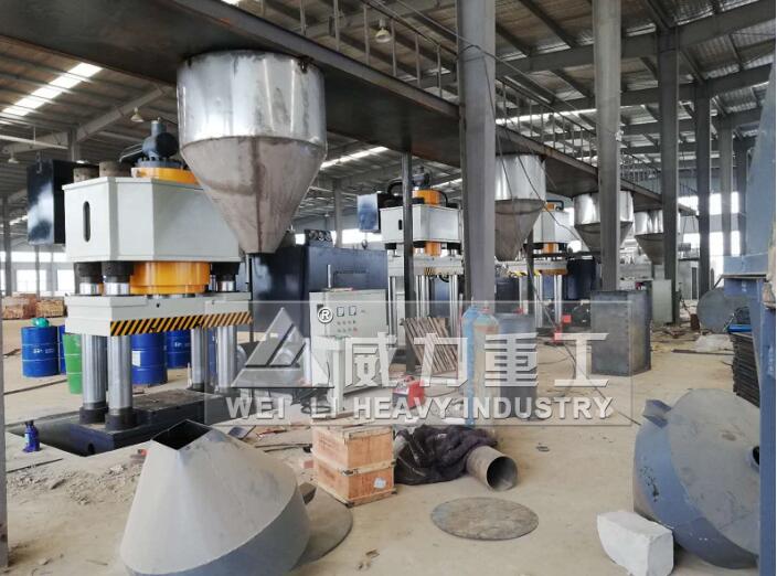 耐火砖成型液压机用户投入生产好评厂家
