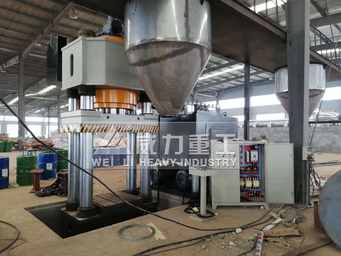 山东威力重工耐火砖液压机型号齐全
